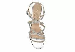N By Nina Womens Bloom Sandal - Silver -Shoes Shop US 01 107405 05