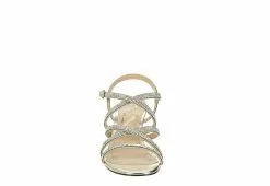 N By Nina Womens Bloom Sandal - Champagne -Shoes Shop US 01 107406 02