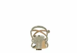 N By Nina Womens Bloom Sandal - Champagne -Shoes Shop US 01 107406 04