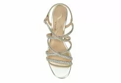 N By Nina Womens Bloom Sandal - Champagne -Shoes Shop US 01 107406 05