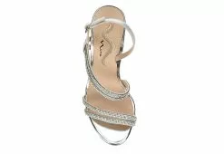 N By Nina Womens Sabetha Sandal - Silver -Shoes Shop US 01 107407 05