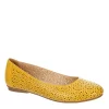 Mootsies Tootsies Womens Belva Flat - Yellow -Shoes Shop US 01 107414 00