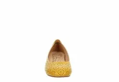 Mootsies Tootsies Womens Belva Flat - Yellow -Shoes Shop US 01 107414 02