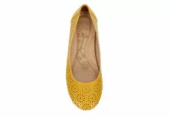 Mootsies Tootsies Womens Belva Flat - Yellow -Shoes Shop US 01 107414 05