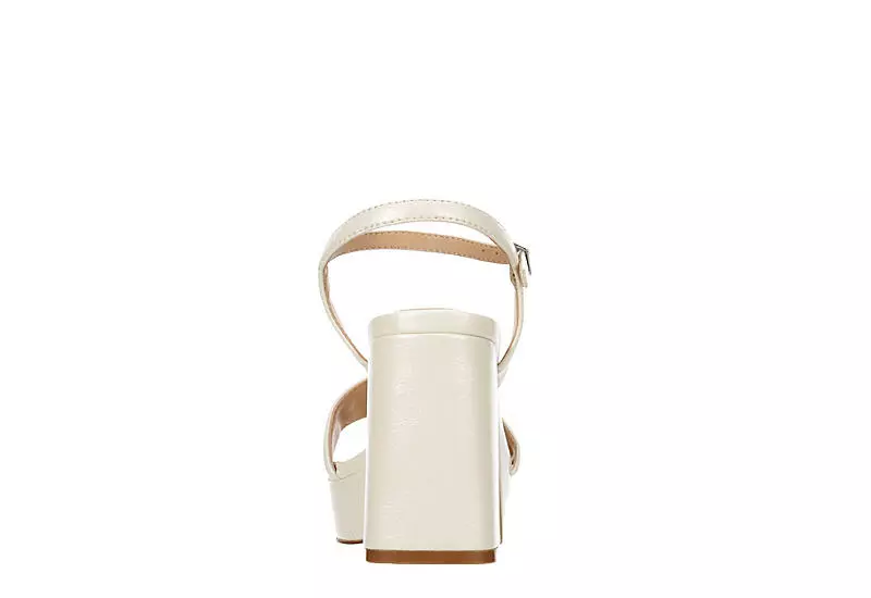 Limelight Womens Ansley Platform Sandal - Bone 7 Limelight Womens Ansley Platform Sandal - Bone - Image 5