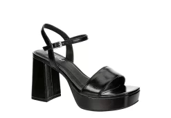 Limelight Womens Ansley Platform Sandal - Black