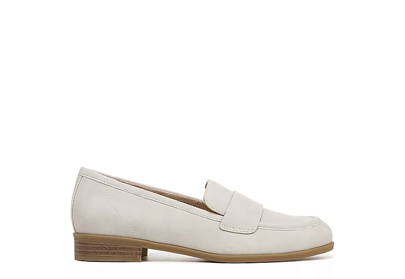 DR. SCHOLL'S Dr. Scholl's Womens Rate Moc Loafer - Off White 4 DR. SCHOLL'S Dr. Scholl's Womens Rate Moc Loafer - Off White - Image 2