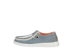 Heydude Womens Wendy Slip On Sneaker - Light Blue -Shoes Shop US 01 107485 03