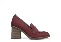 DR. SCHOLL'S Dr. Scholl's Womens Rumors Loafer - Burgundy -Shoes Shop US 01 107488 01