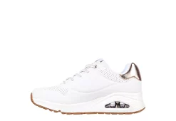 Skechers Womens Uno Sneaker - White -Shoes Shop US 01 107513 02