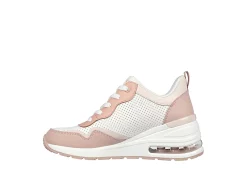 Skechers Womens Million Air Hotter Air Sneaker - Peach -Shoes Shop US 01 107514 02
