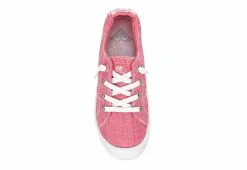 Roxy Womens Bayshore Plus Slip On Sneaker - Pink -Shoes Shop US 01 107520 05