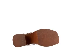 Madden Girl Womens Greenville Platform Sandal - Cognac -Shoes Shop US 01 107536 06