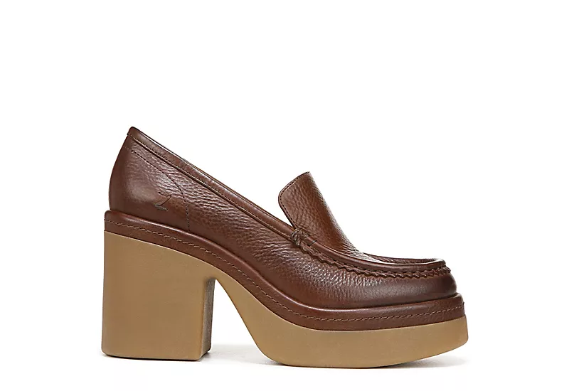 Zodiac Womens Dorit Platform Pump - Cognac 4 Zodiac Womens Dorit Platform Pump - Cognac - Image 2