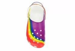 Crocs Womens Classic Clog - Rainbow -Shoes Shop US 01 107625 05