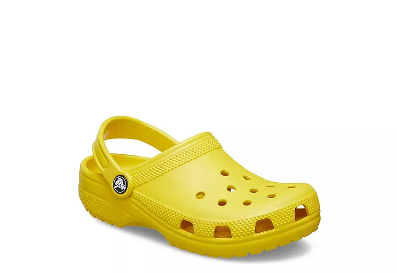 Crocs Womens Classic Clog - Yellow 3 Crocs Womens Classic Clog - Yellow