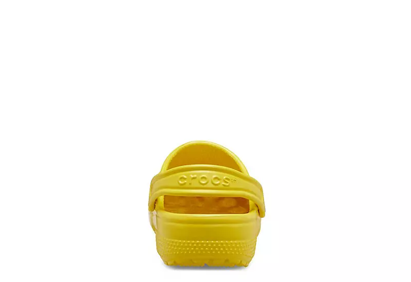 Crocs Womens Classic Clog - Yellow 6 Crocs Womens Classic Clog - Yellow - Image 4