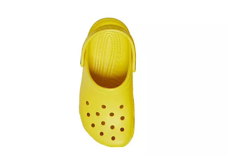 Crocs Womens Classic Clog - Yellow 7 Crocs Womens Classic Clog - Yellow - Image 5