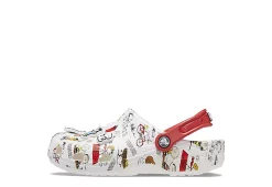 Crocs Unisex Peanuts Classic Clog - White -Shoes Shop US 01 107669 02