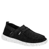 Heydude Womens Wendy Halo Slip On Sneaker - Black
