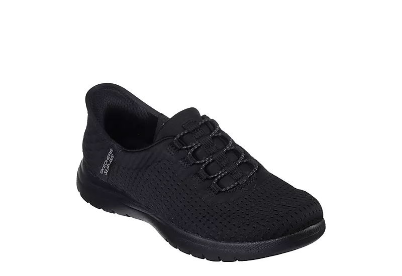 Skechers Womens Slip-ins On-the-go Flex Clever Sneaker - Black 3 Skechers Womens Slip-ins On-the-go Flex Clever Sneaker - Black