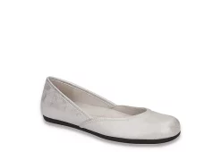 Easy Street Womens Tamar Flat - Silver