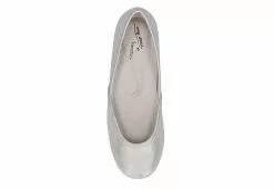 Easy Street Womens Tamar Flat - Silver -Shoes Shop US 01 108017 05