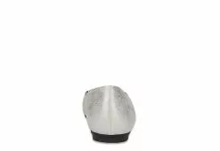 Easy Street Womens Asher Flat - Silver -Shoes Shop US 01 108021 04