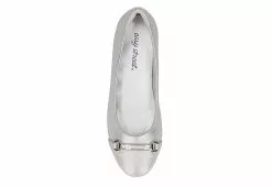 Easy Street Womens Asher Flat - Silver -Shoes Shop US 01 108021 05