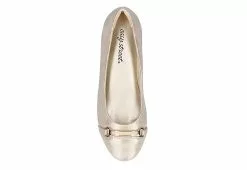 Easy Street Womens Asher Flat - Gold -Shoes Shop US 01 108022 05