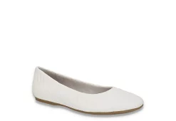 Easy Street Womens Mazi Flat - White