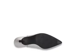 Easy Street Womens Emerin Slingback Pump - Silver -Shoes Shop US 01 108061 06