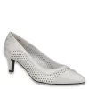 Easy Street Womens Ansen Pump - Silver