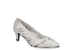 Easy Street Womens Ansen Pump - Silver