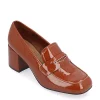 Journee Collection Womens Liyla Pump - Cognac -Shoes Shop US 01 108361 00