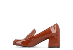 Journee Collection Womens Liyla Pump - Cognac -Shoes Shop US 01 108361 03