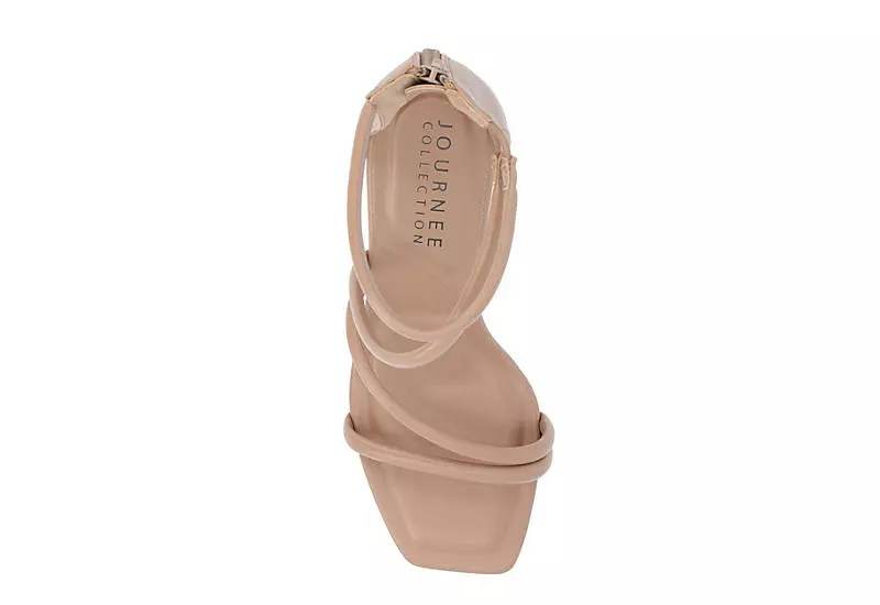 Journee Collection Womens Marza Sandal - Camel 8 Journee Collection Womens Marza Sandal - Camel - Image 6