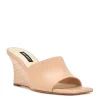 Nine West Womens Rovah Wedge Sandal - Natural -Shoes Shop US 01 108776 00