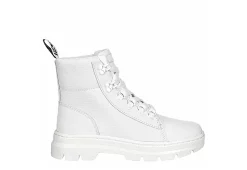 Dr. Martens Dr.martens Womens Combs Nylon Combat Boot - White -Shoes Shop US 01 122050 01