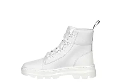 Dr. Martens Dr.martens Womens Combs Nylon Combat Boot - White -Shoes Shop US 01 122050 03