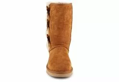 Koolaburra By Ugg Womens Victoria Tall Fur Boot - Rust -Shoes Shop US 01 122308 04