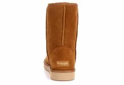 Koolaburra By Ugg Womens Koola Short Fur Boot - Rust -Shoes Shop US 01 122353 04