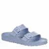 Birkenstock Womens Arizona Essentials Slide Sandal - Pale Blue -Shoes Shop US 01 202089 00