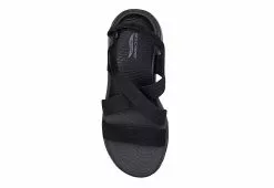 Skechers Womens Go Walk Arch Fit Outdoor Sandal - Black -Shoes Shop US 01 202115 02