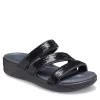 Crocs Womens Boca Ii Strappy Wedge Sandal - Black -Shoes Shop US 01 202248 00