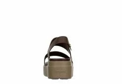 Crocs Womens Brooklyn Platform Wedge Sandal - Mocha -Shoes Shop US 01 202250 04