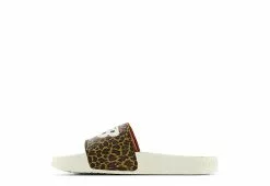 New Balance Womens 200 Slide Sandal - Leopard -Shoes Shop US 01 202282 02