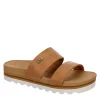 Reef Womens Banded Horizon Hi Slide Sandal - Tan -Shoes Shop US 01 202349 00