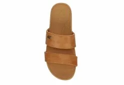 Reef Womens Banded Horizon Hi Slide Sandal - Tan 14 Reef Womens Banded Horizon Hi Slide Sandal - Tan -Shoes Shop US 01 202349 05
