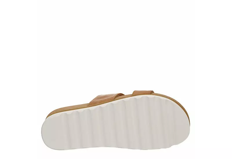 Reef Womens Banded Horizon Hi Slide Sandal - Tan 9 Reef Womens Banded Horizon Hi Slide Sandal - Tan - Image 7